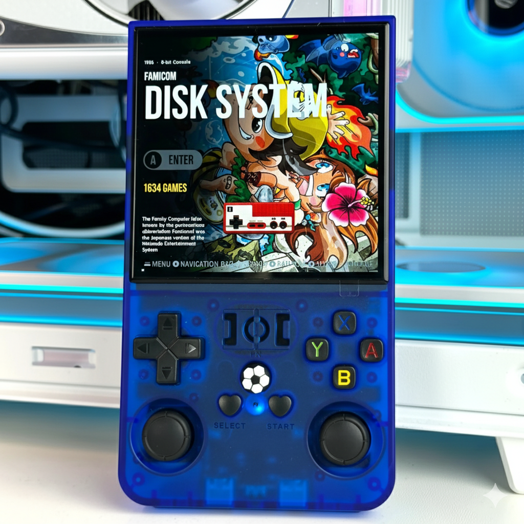 Console de jeu portable rétro R36MAX, système Linux