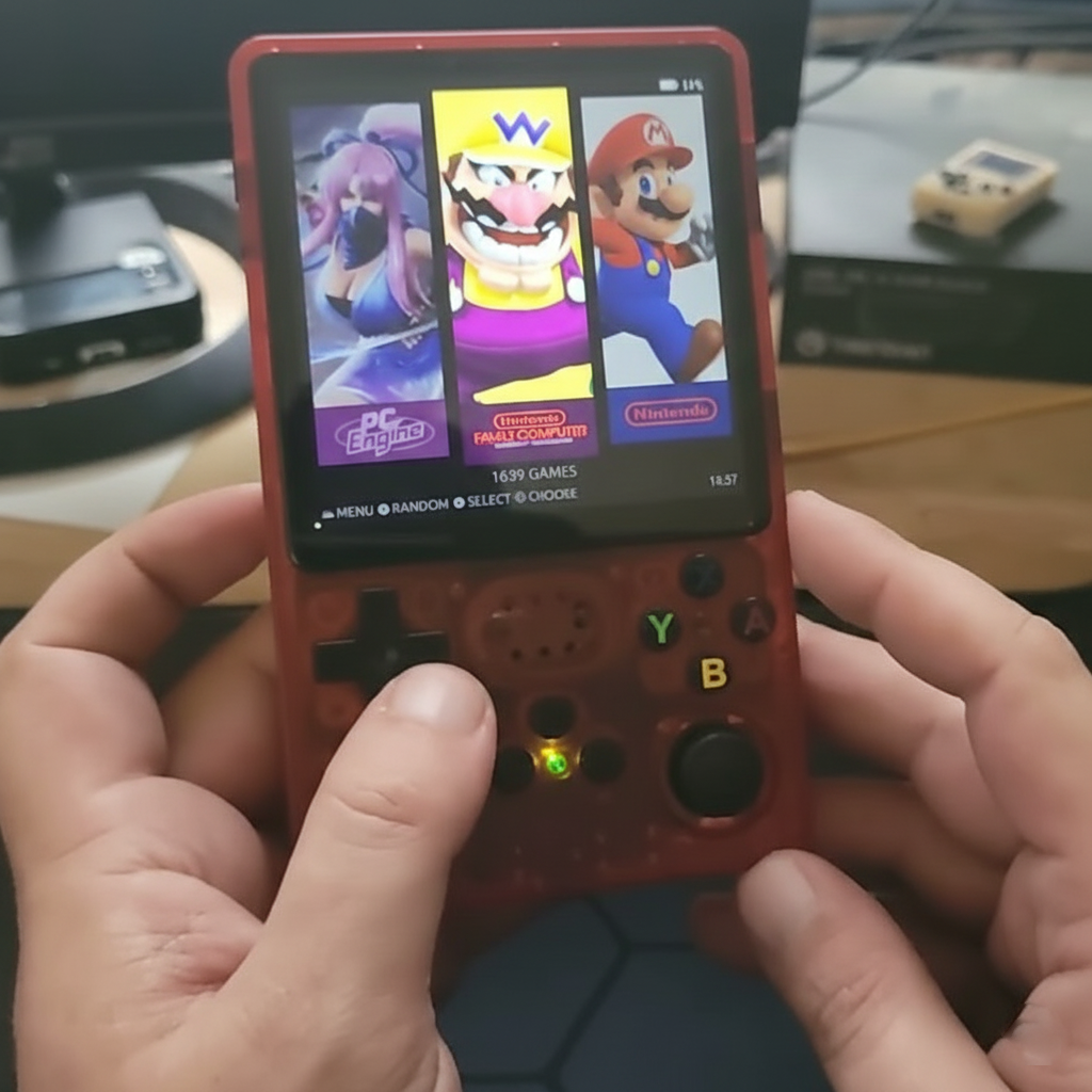 Console di gioco portatile retrò R36PLUS