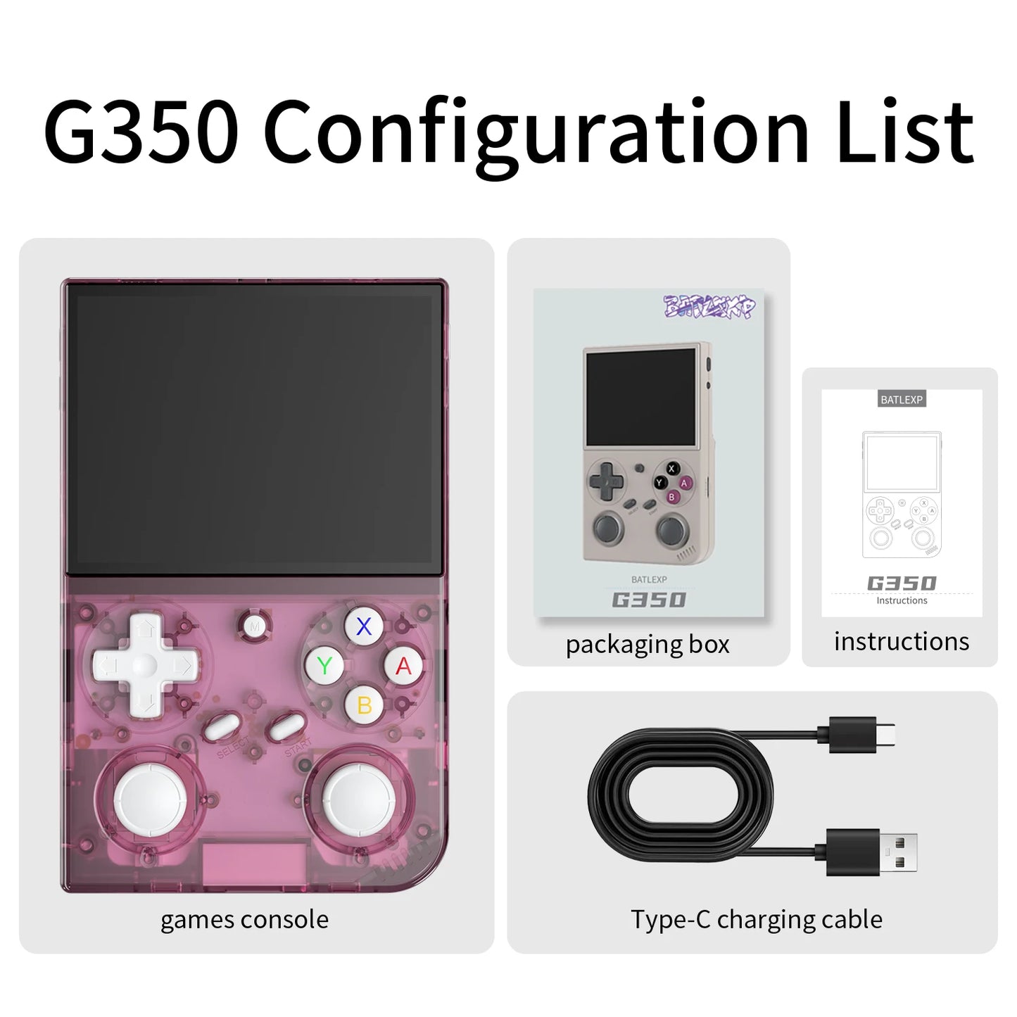 G350 Retro Handheld Game Console - Image 9