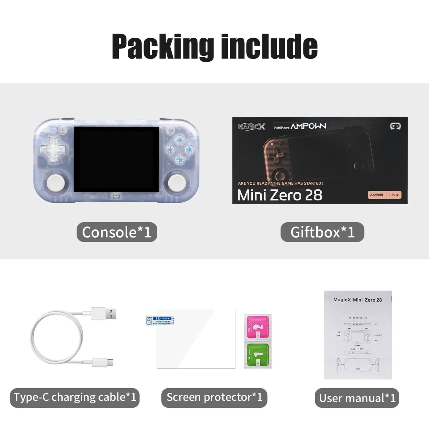 Zero 28 Mini Retro Game Console - Image 9