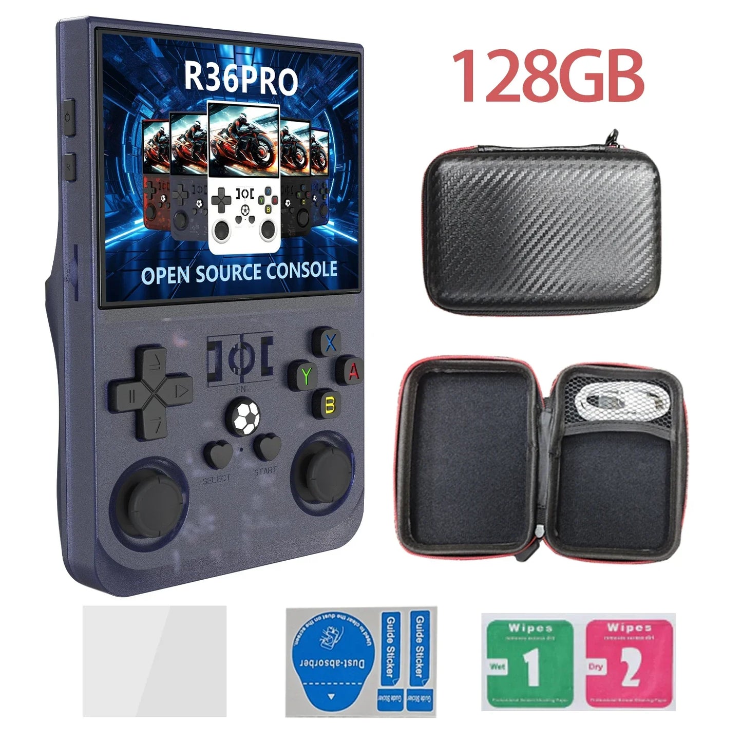R36PRO retro handhållen videospelkonsol