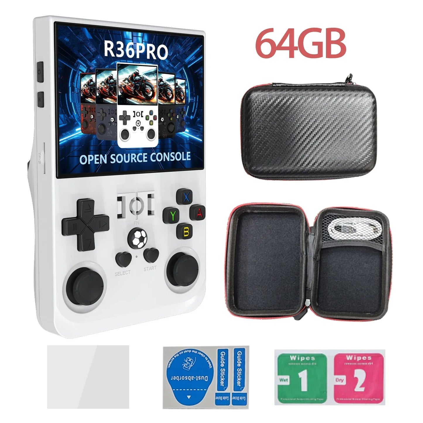 R36PRO retro handhållen videospelkonsol
