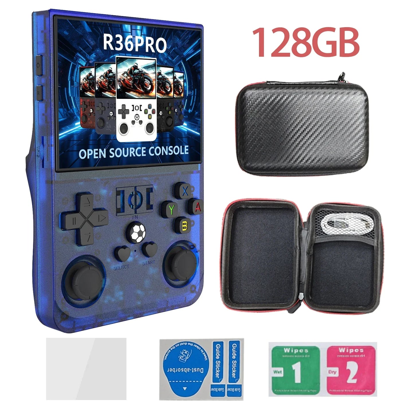 R36PRO retro handhållen videospelkonsol