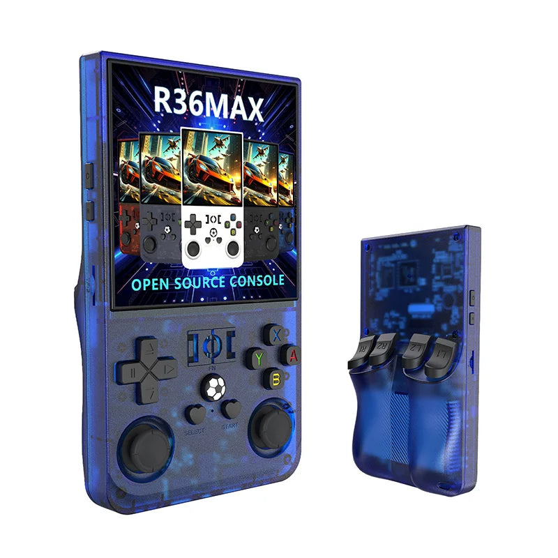 Console de jeu portable rétro R36MAX, système Linux