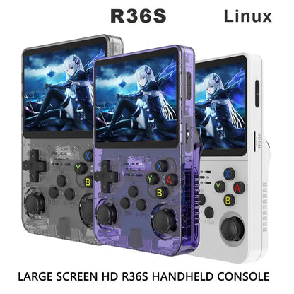 R36S Handheld Game Console