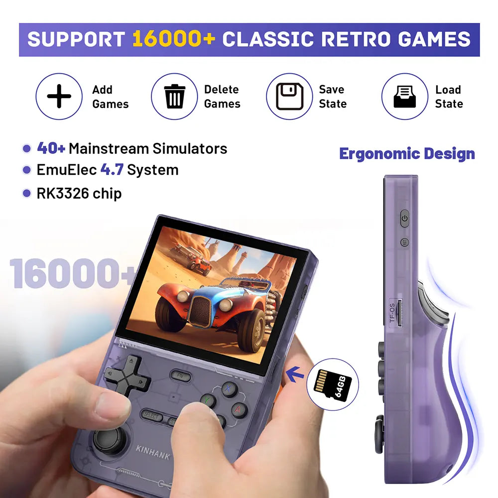 K36 Retro Handheld Game Console