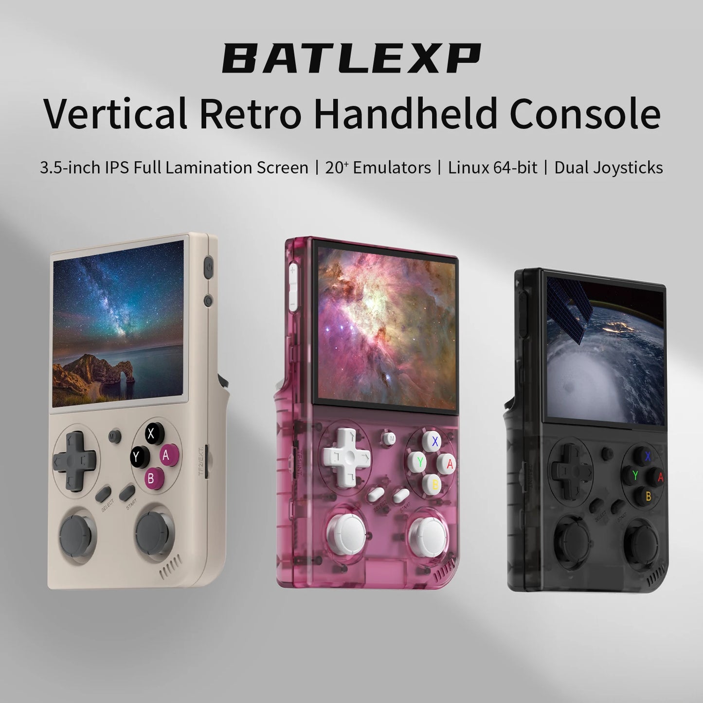 G350 Retro Handheld Linux Console - Side View