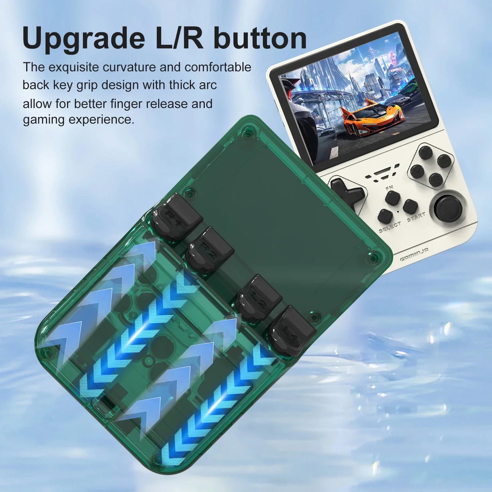 ANS15 Retro Handheld Game Console - Detail