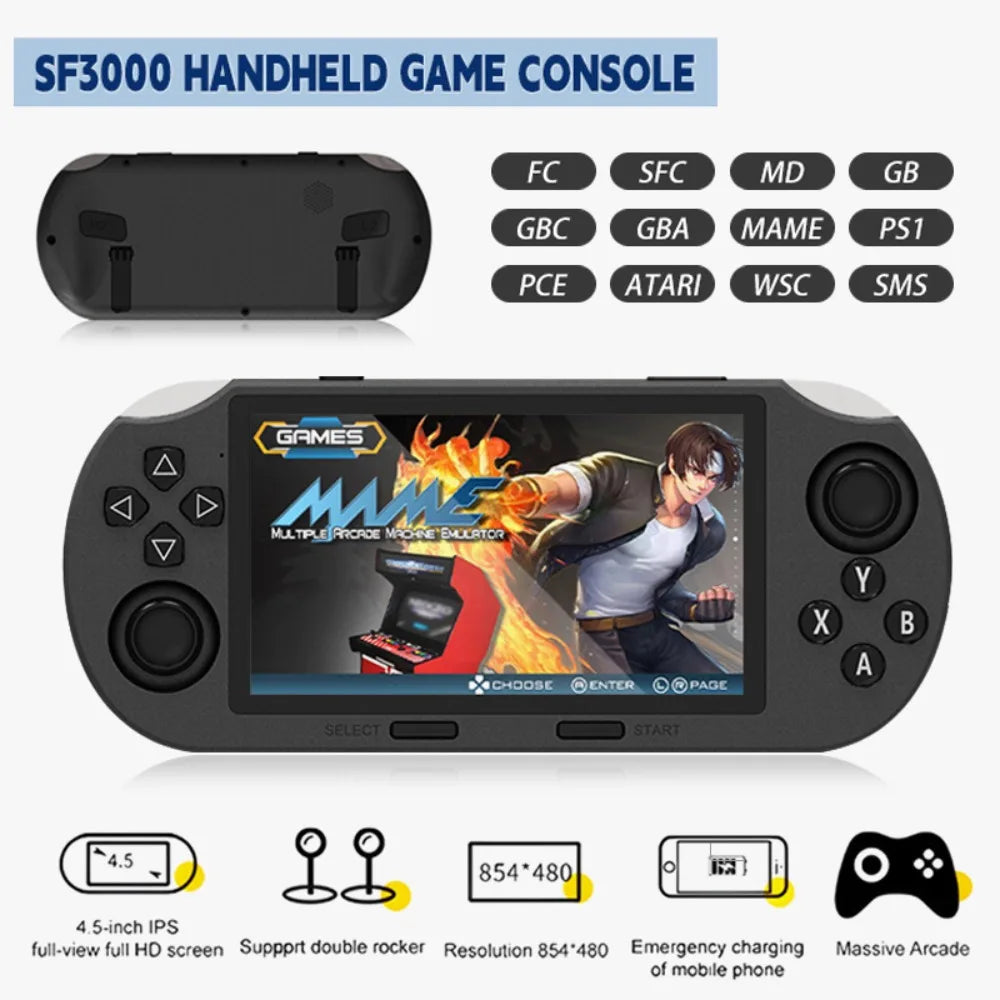SF3000 Retro Game Console - Detail