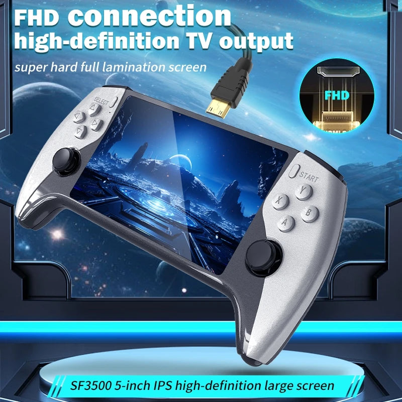 SF3500 Retro Handheld Game Console - R36S Handheld