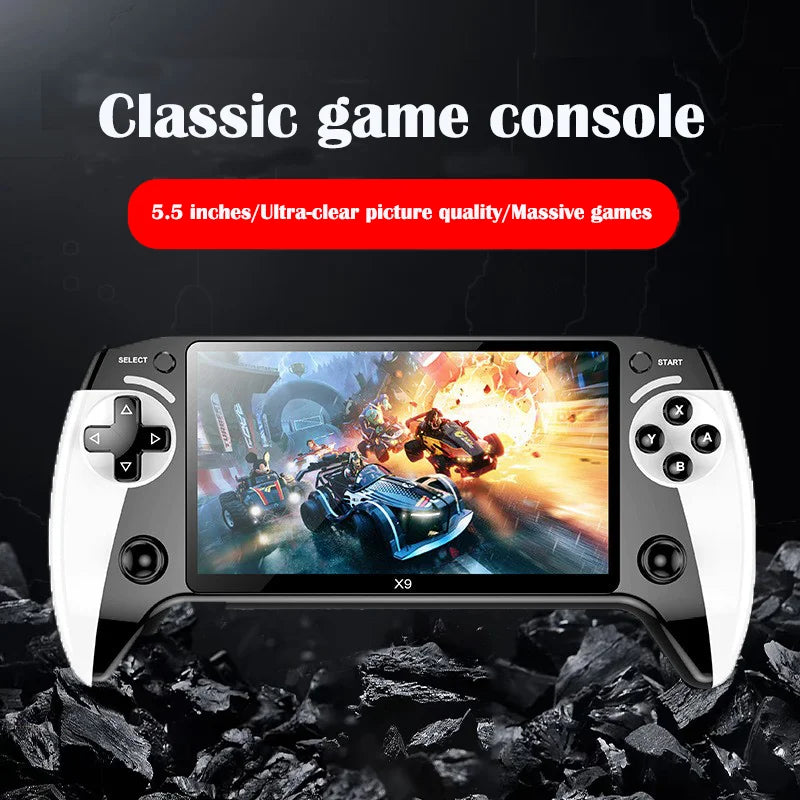 X9 Portable Retro Game Console - Side View