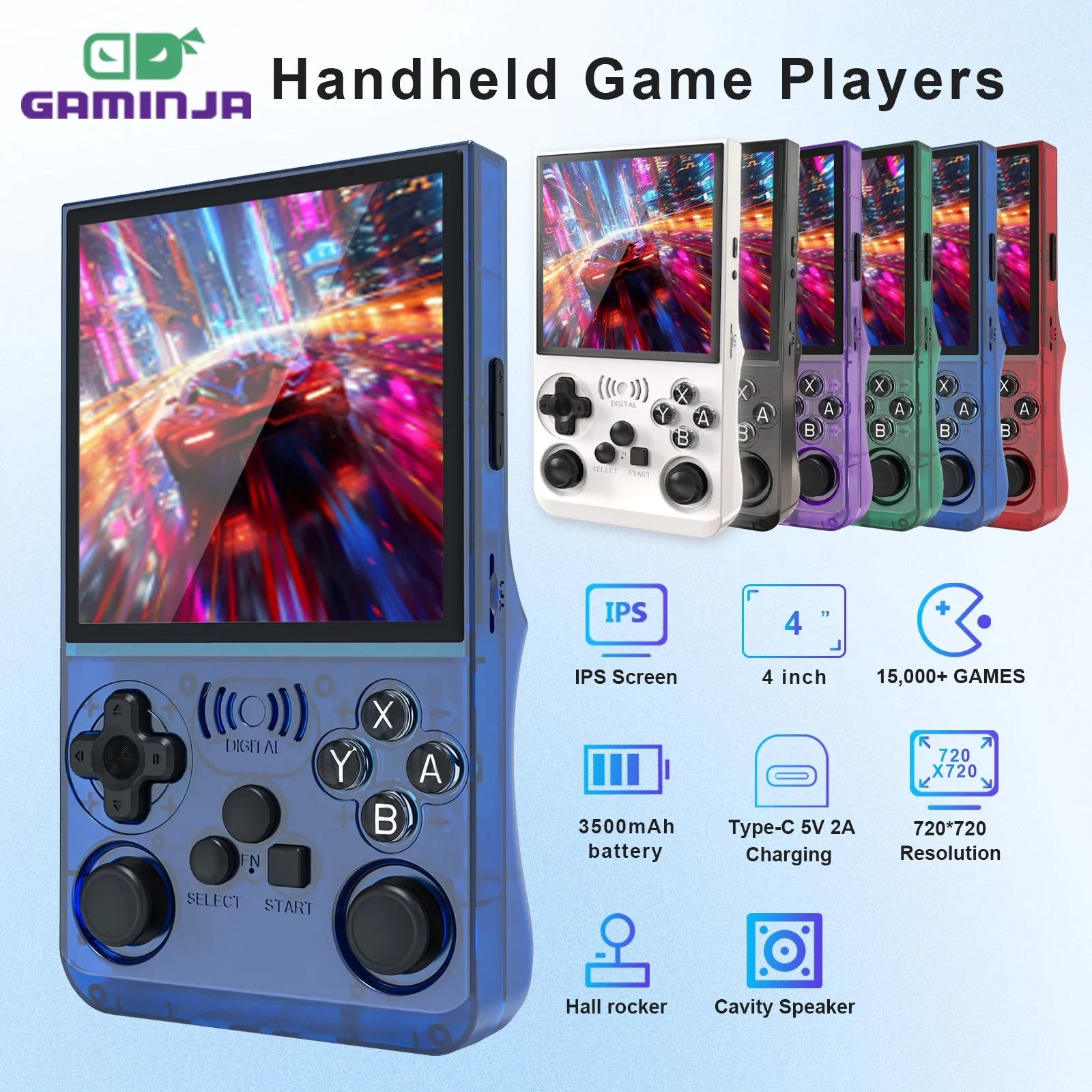 ANS13 Retro Handheld Game Console - R36S Handheld