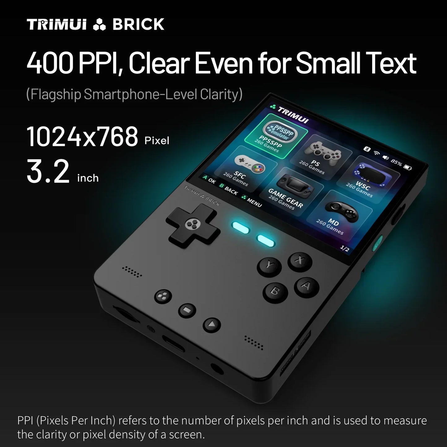 TRIMUI Brick Retro Handheld Console - Image 4