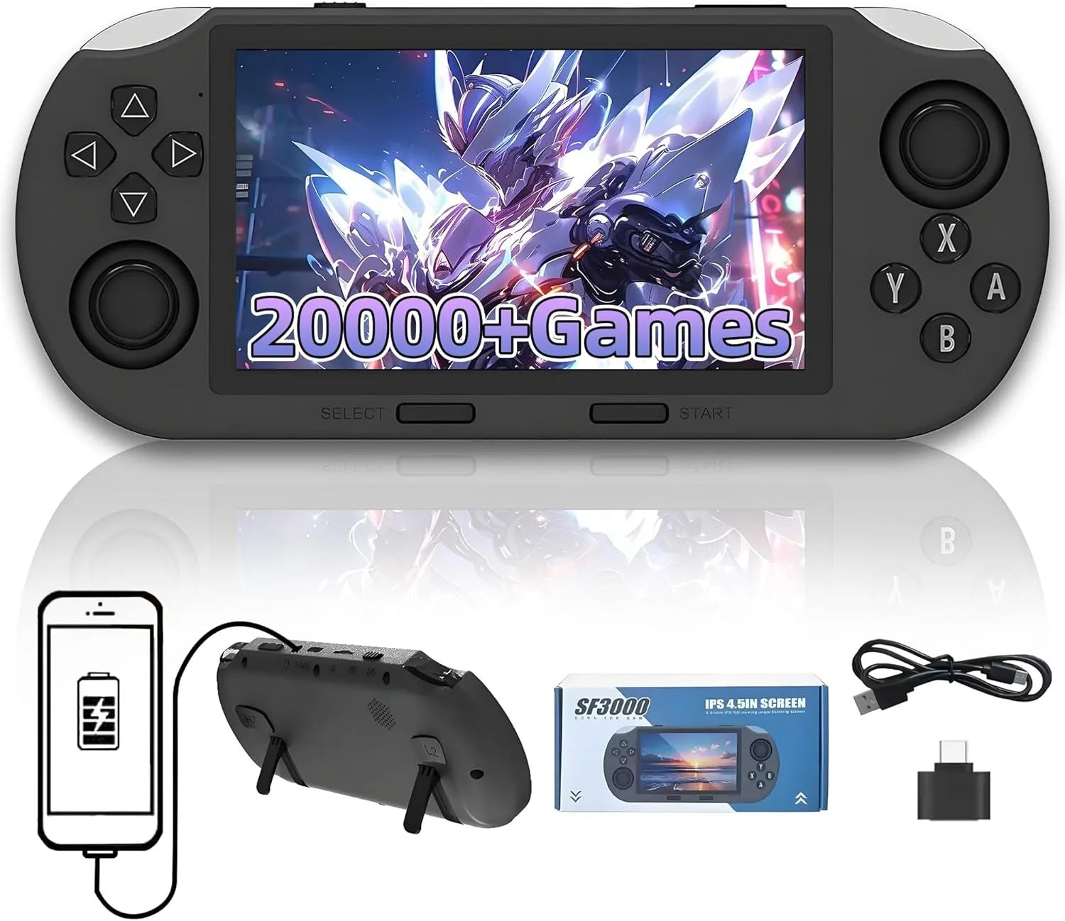 SF3000 Retro Game Console - R36S Handheld