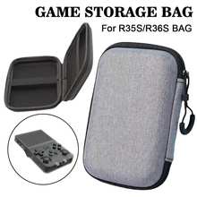 R36S/R35S Game Console Protective Case | EVA Hard Storage Bag | Scratch-Resistant