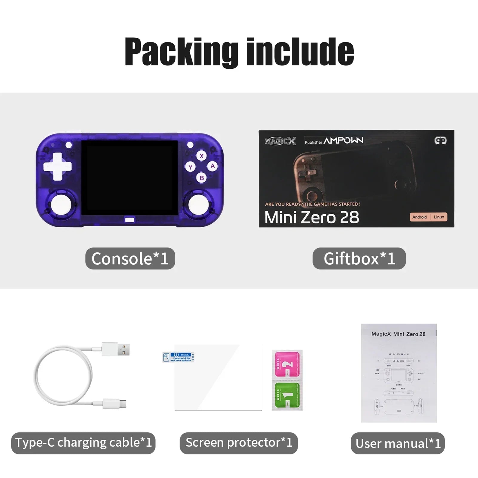 Zero 28 Mini Retro Game Console - Image 8