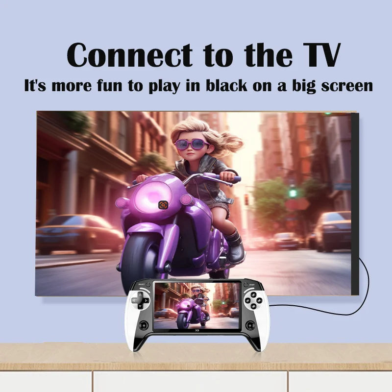X9 Portable Retro Game Console - Detail