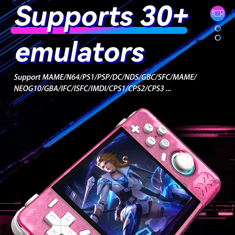 XF40H Retro Handheld Game Console - Side View