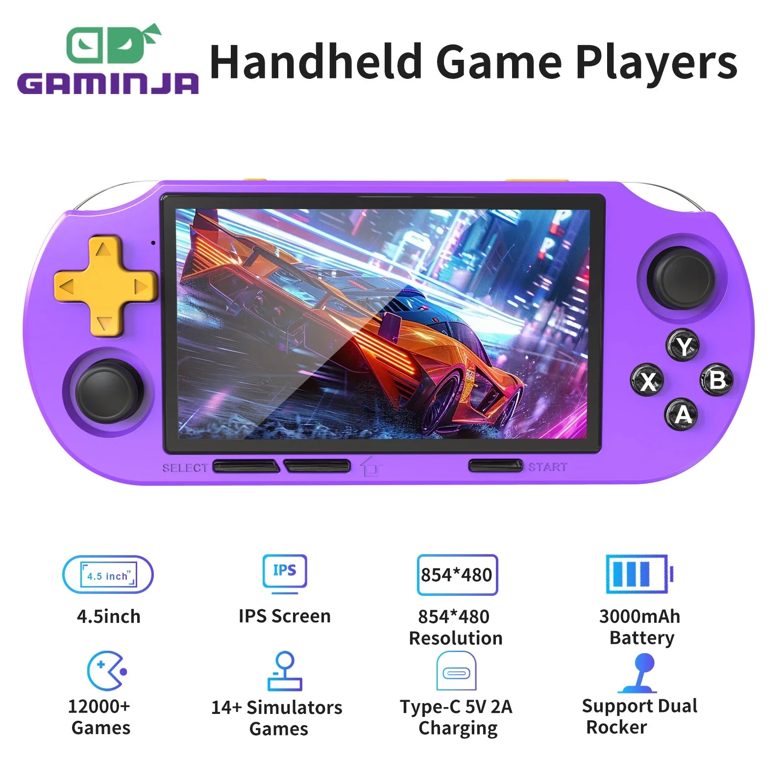 ANS16 Open Source Handheld Console - R36S Handheld