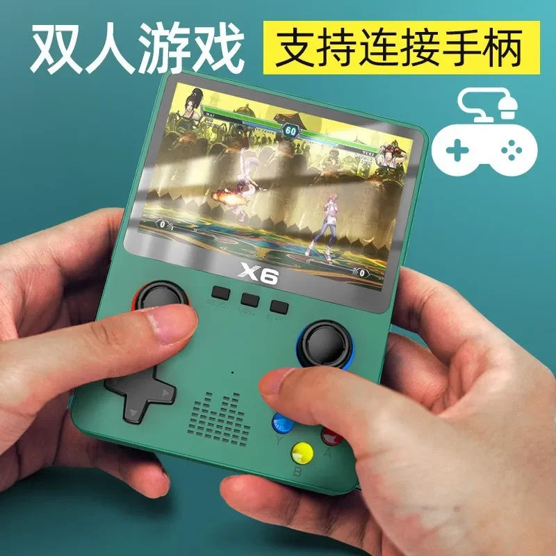 X6 Retro Handheld Game Console - Detail